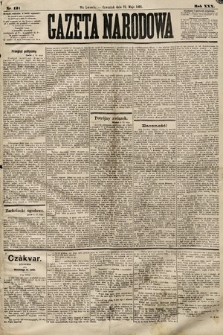 Gazeta Narodowa. 1891, nr 121