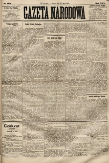 Gazeta Narodowa. 1891, nr 123
