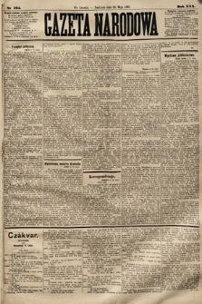 Gazeta Narodowa. 1891, nr 124