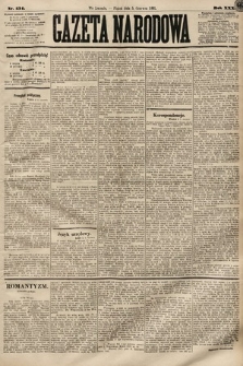 Gazeta Narodowa. 1891, nr 134