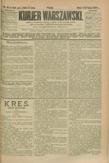 Kurjer Warszawski. R.74, nr 191 (13 lipca 1894)