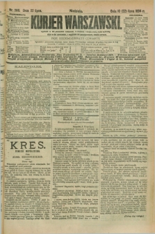 Kurjer Warszawski. R.74, nr 200 (22 lipca 1894)