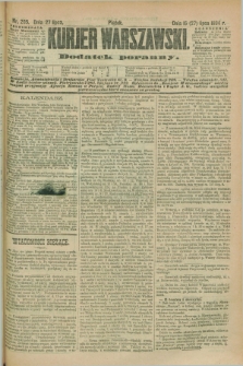 Kurjer Warszawski : dodatek poranny. [R.74], nr 205 (27 lipca 1894)