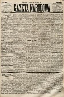 Gazeta Narodowa. 1891, nr 142