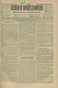 Kurjer Warszawski : dodatek poranny. R.74, nr 283 (13 października 1894)