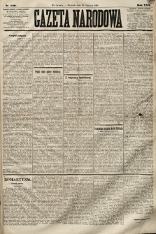 Gazeta Narodowa. 1891, nr 148