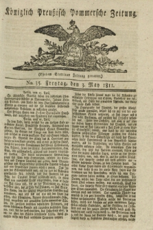 Königlich Preußisch Pommersche Zeitung. 1811, No. 35 (3 May)