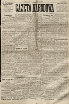 Gazeta Narodowa. 1891, nr 170
