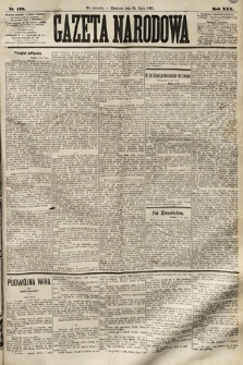 Gazeta Narodowa. 1891, nr 178