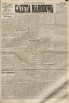 Gazeta Narodowa. 1891, nr 191