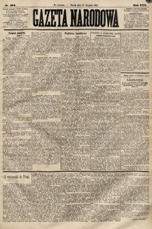 Gazeta Narodowa. 1891, nr 194