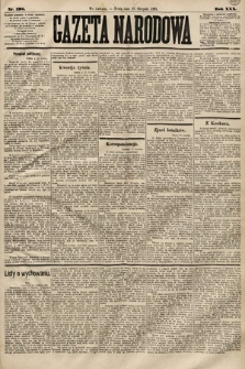 Gazeta Narodowa. 1891, nr 198