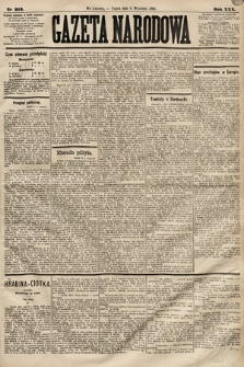 Gazeta Narodowa. 1891, nr 212