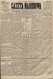 Gazeta Narodowa. 1891, nr 223