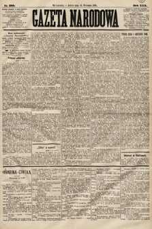 Gazeta Narodowa. 1891, nr 225