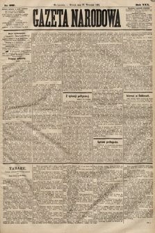 Gazeta Narodowa. 1891, nr 227