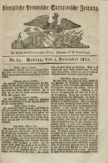 Königliche Preußische Stettinische Zeitung. 1821, No. 89 (5 November)