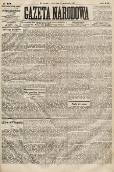 Gazeta Narodowa. 1891, nr 252
