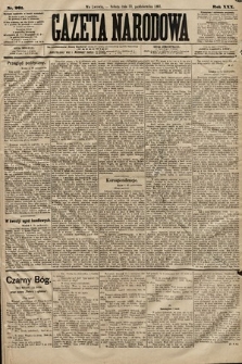 Gazeta Narodowa. 1891, nr 261