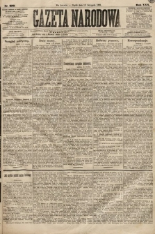 Gazeta Narodowa. 1891, nr 272