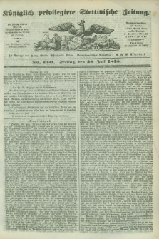 Königlich privilegirte Stettinische Zeitung. 1848, No. 140 (28 Juli) + dod.