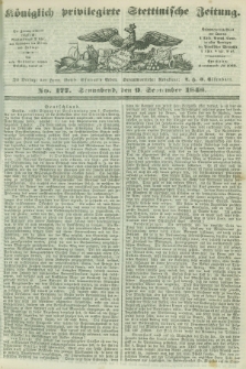 Königlich privilegirte Stettinische Zeitung. 1848, No. 177 (9 September) + dod.