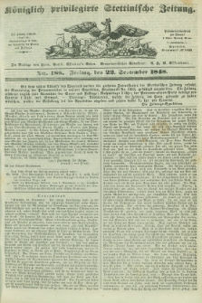Königlich privilegirte Stettinische Zeitung. 1848, No. 188 (22 September) + dod.
