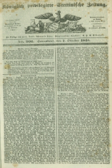Königlich privilegirte Stettinische Zeitung. 1848, No. 201 (7 Oktober) + dod.