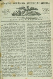Königlich privilegirte Stettinische Zeitung. 1848, No. 248 (1 Dezember) + dod.