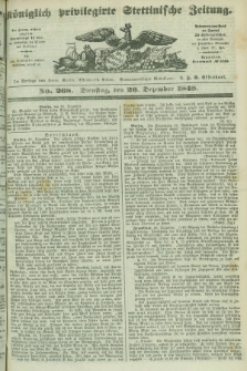 Königlich privilegirte Stettinische Zeitung. 1848, No. 268 (26 Dezember)