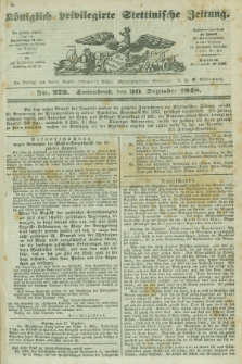 Königlich privilegirte Stettinische Zeitung. 1848, No. 272 (30 Dezember) + dod.