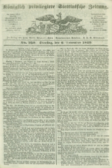 Königlich privilegirte Stettinische Zeitung. 1849, No. 259 (6 November) + dod.