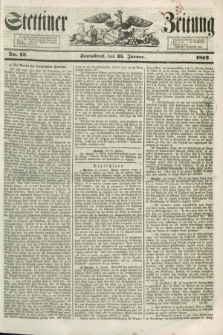 Stettiner Zeitung. 1853, No. 12 (15 Januar)