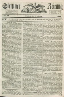 Stettiner Zeitung. 1853, No. 26 (1 Februar)