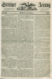 Stettiner Zeitung. 1853, No. 33 (9 Februar)