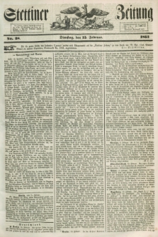 Stettiner Zeitung. 1853, No. 38 (15 Februar)