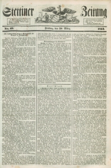 Stettiner Zeitung. 1853, No. 65 (18 März)