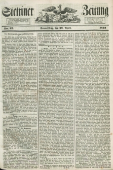 Stettiner Zeitung. 1853, No. 97 (28 April)