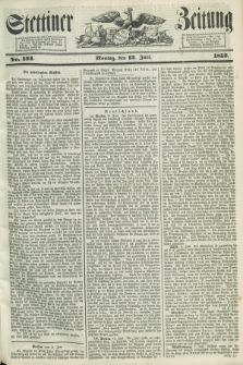 Stettiner Zeitung. 1853, No. 134 (13 Juni)