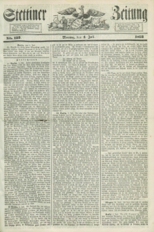 Stettiner Zeitung. 1853, No. 152 (4 Juli)