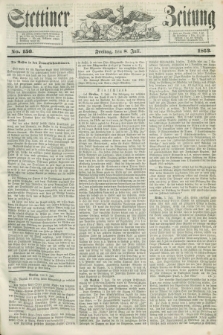 Stettiner Zeitung. 1853, No. 156 (8 Juli)