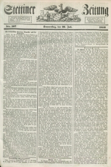 Stettiner Zeitung. 1853, No. 167 (21 Juli)