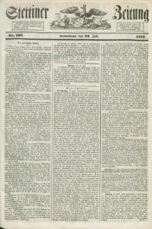 Stettiner Zeitung. 1853, No. 169 (23 Juli)