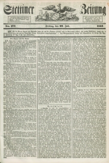 Stettiner Zeitung. 1853, No. 174 (28 Juli)