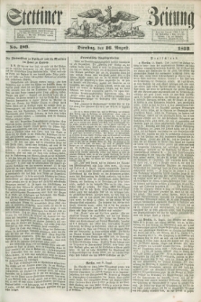 Stettiner Zeitung. 1853, No. 189 (16 August)