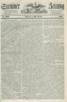 Stettiner Zeitung. 1853, No. 200 (29 August)