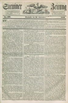 Stettiner Zeitung. 1853, No. 226 (28 September)