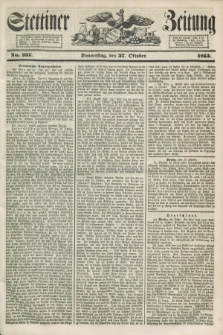 Stettiner Zeitung. 1853, No. 251 (27 Oktober)