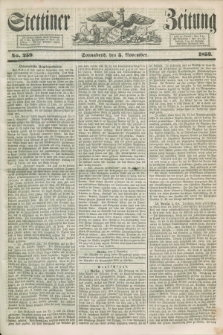 Stettiner Zeitung. 1853, No. 259 (5 November)