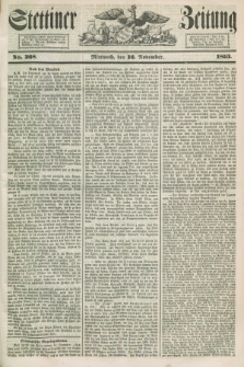 Stettiner Zeitung. 1853, No. 268 (16 November)
